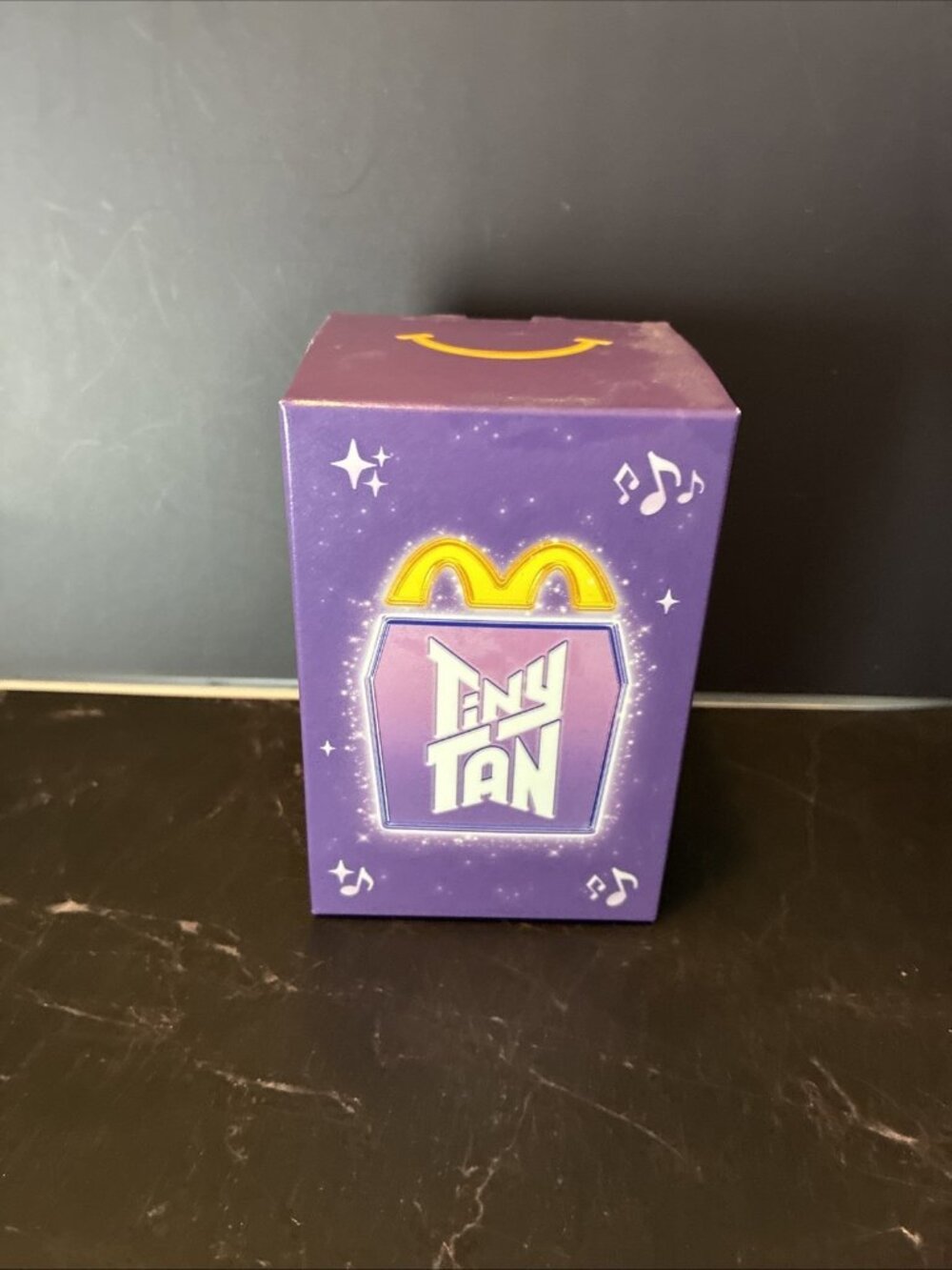 McDonalds BTS TinyTAN Happy Meal Toy Purple Box Sealed 2025 Kpop